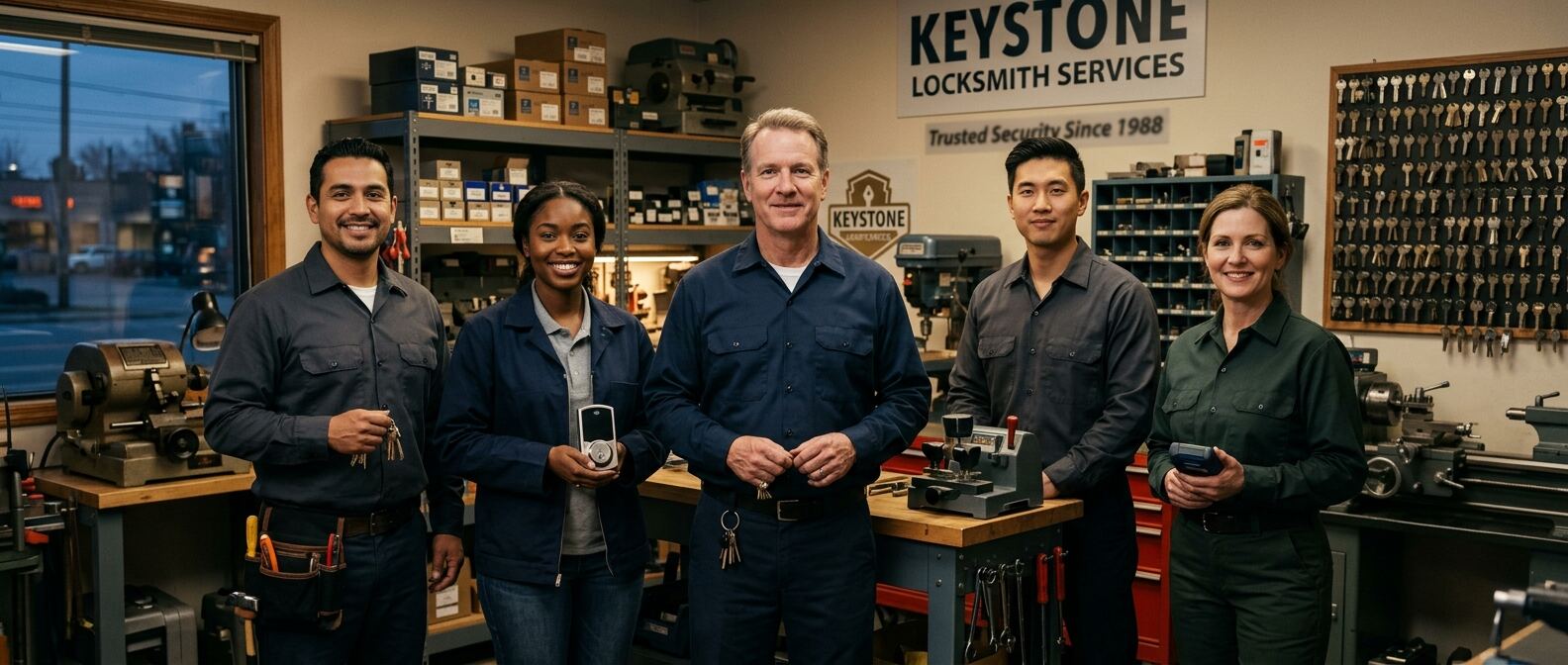 Car Locksmith Near Me professional team